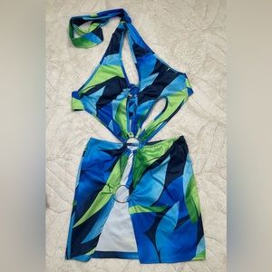 Halter Neck Mini Dress Halter